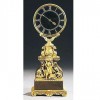 An Ormolu And Bronze Mystery Clock