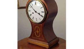 Edwardian Balloon Mantel Clock