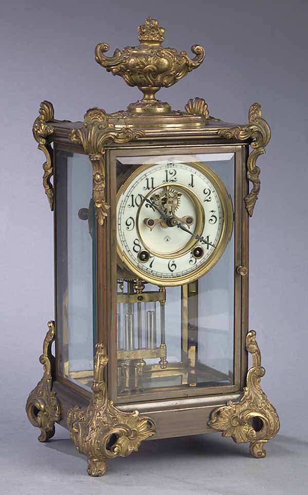 Ansonia Regulator Mantel Clock, New York Antique Clocks Price
